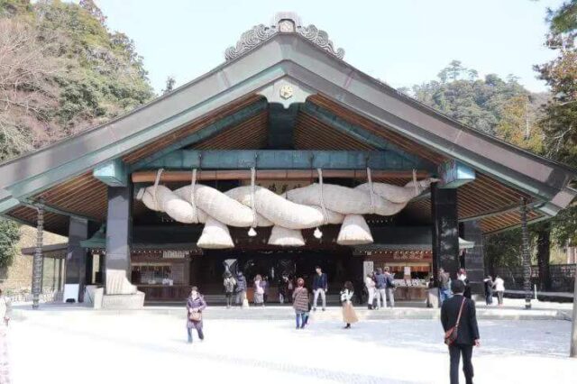 パワースポット 出雲大社 八足門内特別参拝