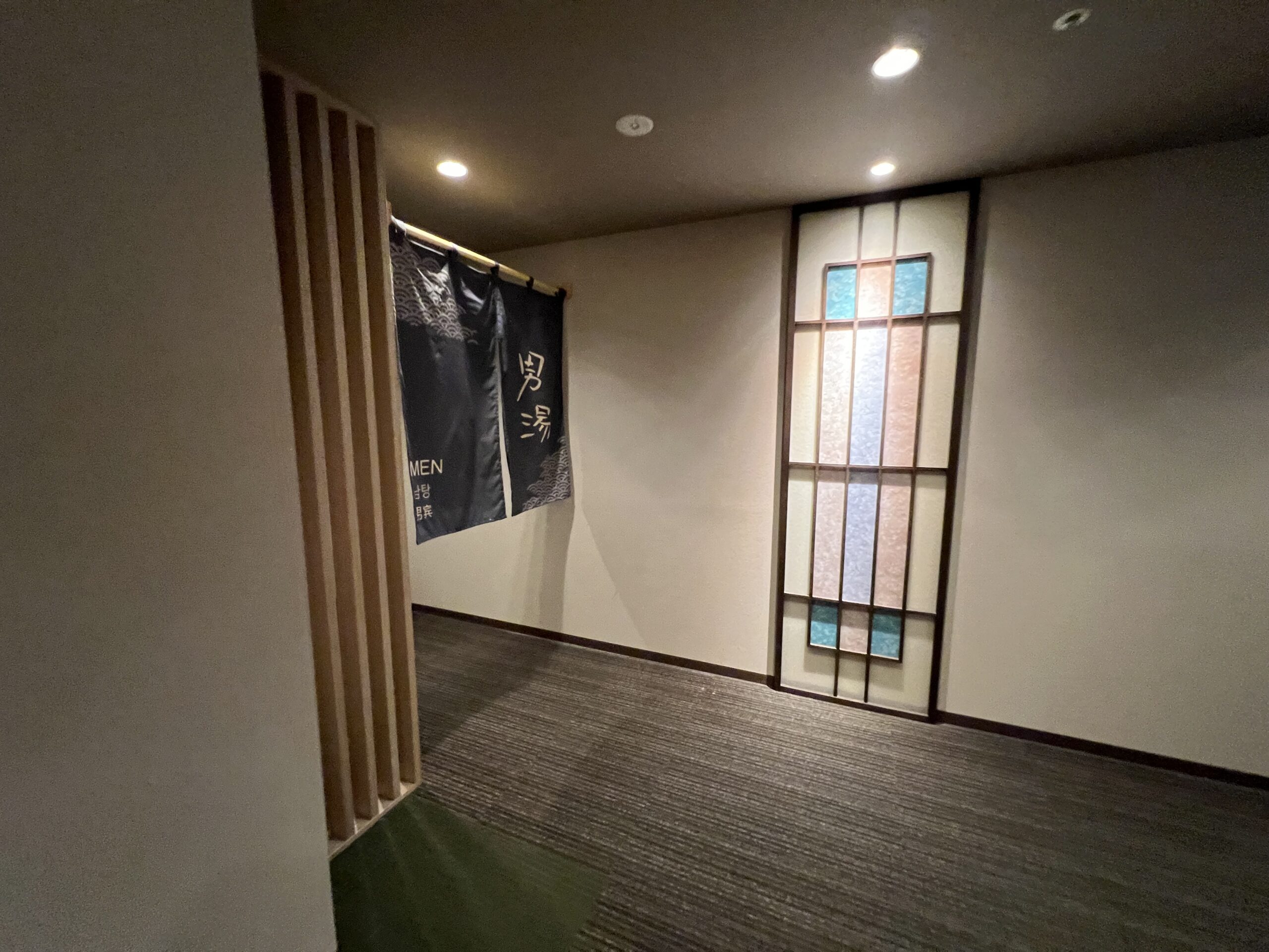 ドーミーイン神戸元町 大浴場男湯入口