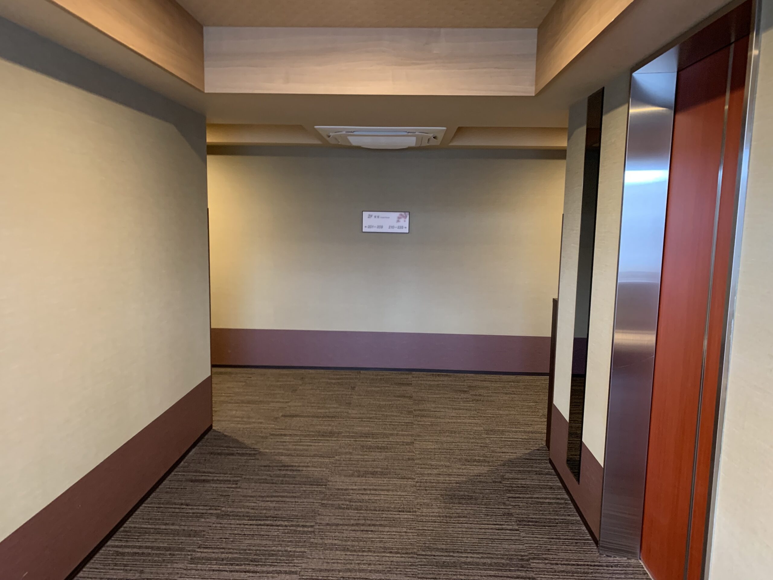 グランヴィリオホテル奈良 -和蔵- エレベーターホール