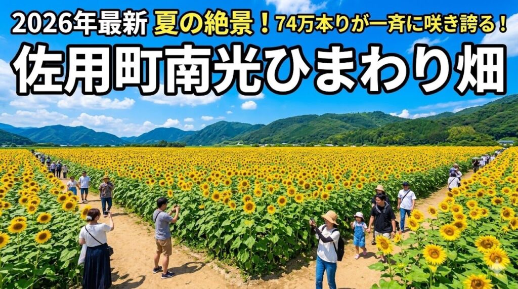 南光ひまわり畑のアイキャッチ画像