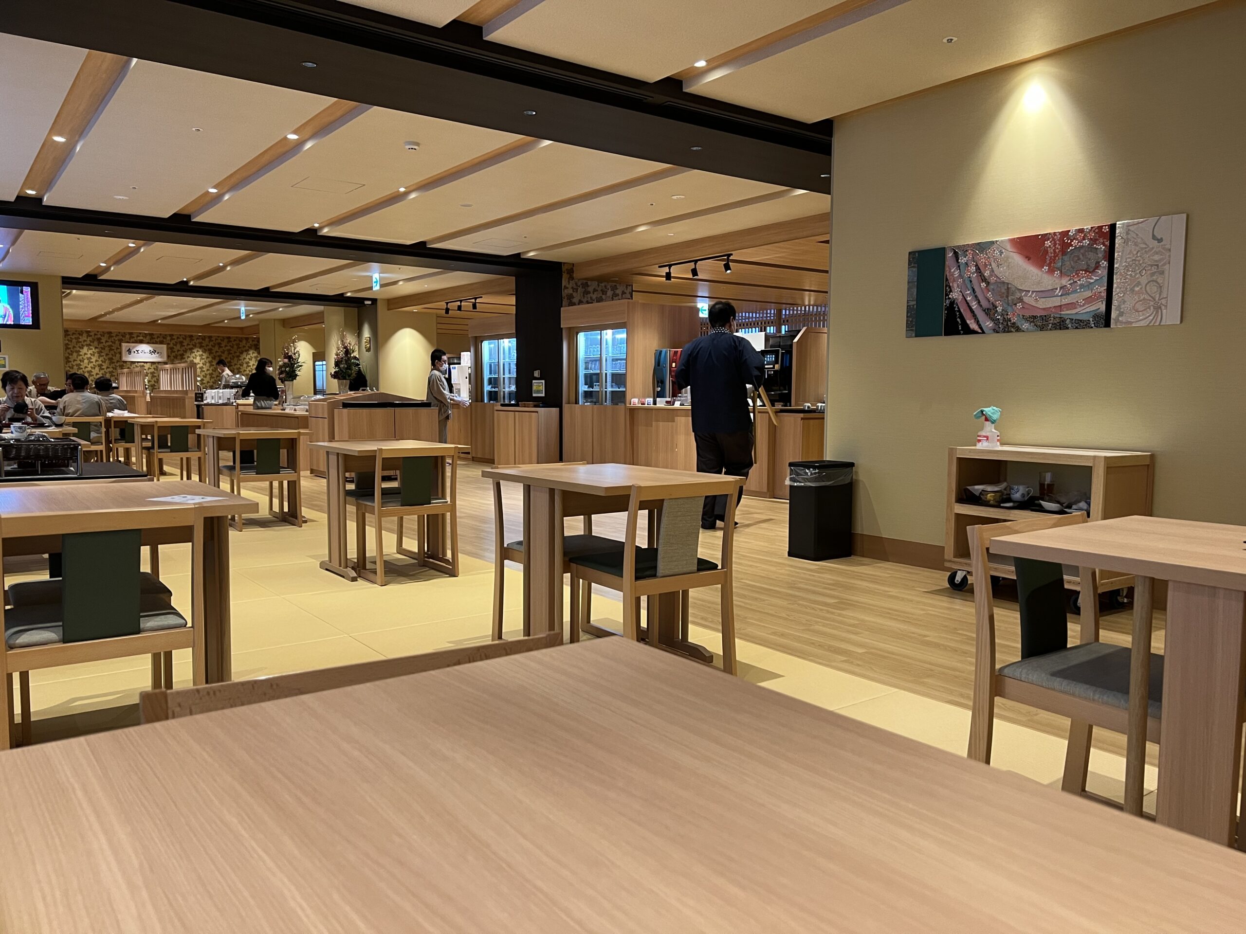 御宿 野乃京都七条の朝食会場