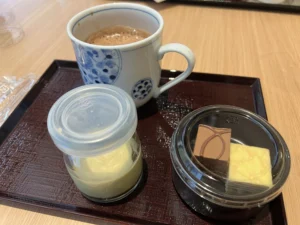 御宿 野乃京都七条の朝食デザート