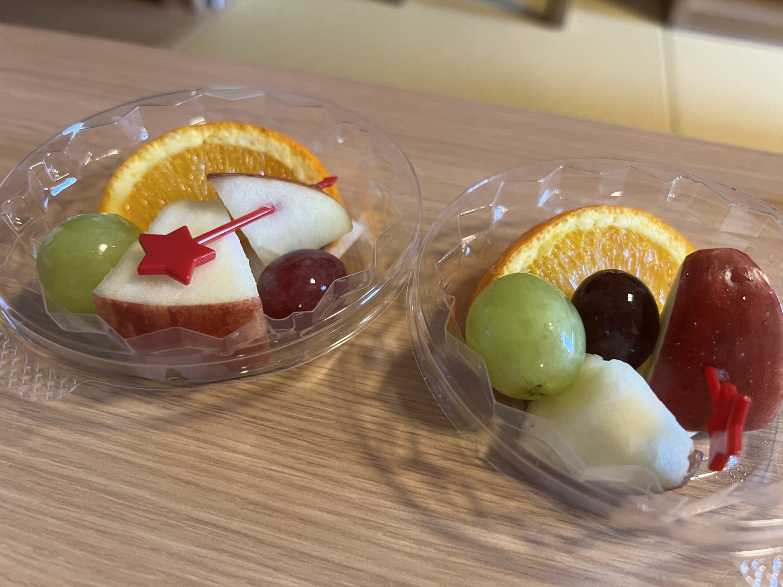 御宿 野乃京都七条のフルーツサービス