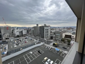 御宿 野乃京都七条の客室からの眺望