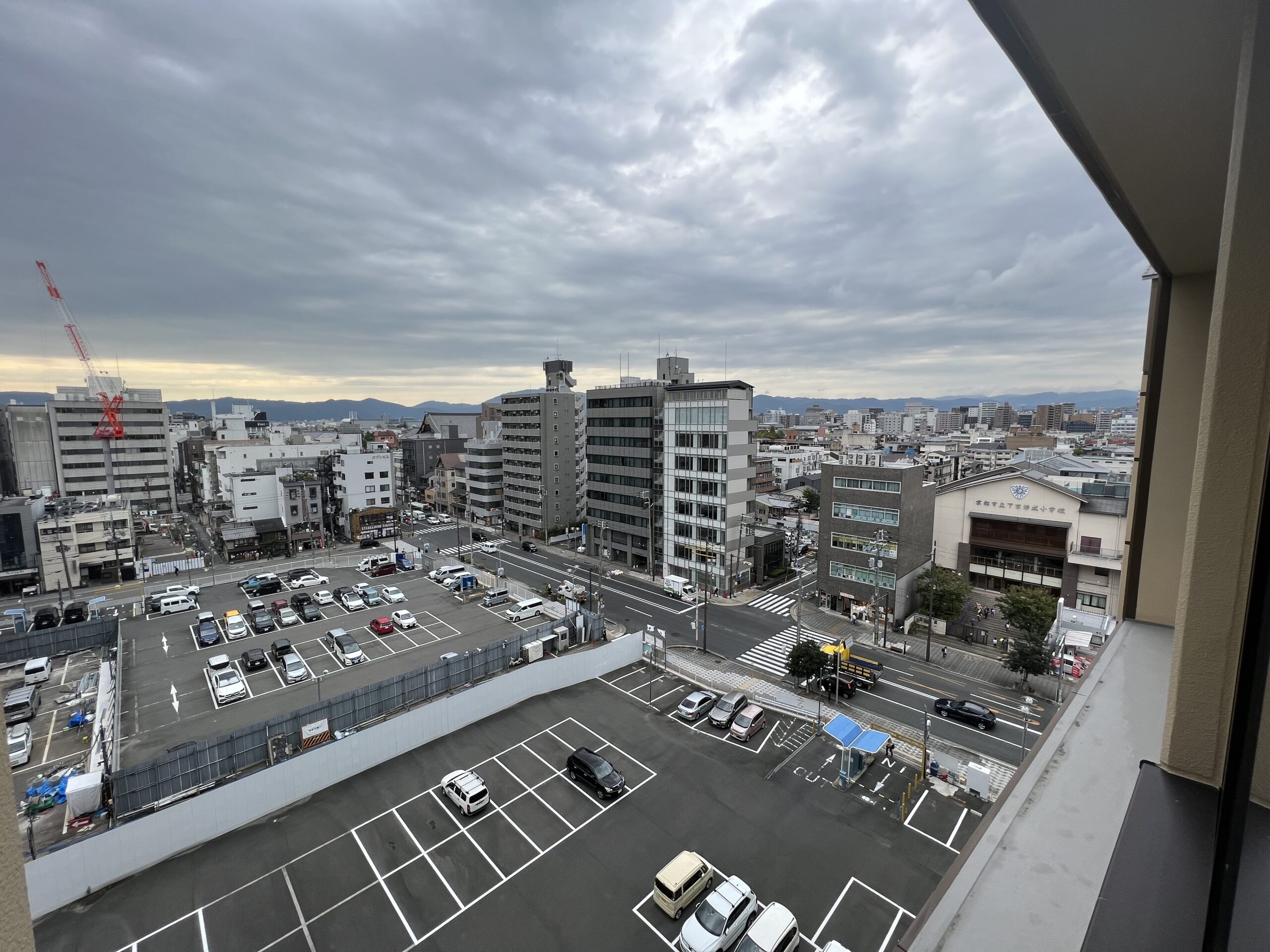 御宿 野乃京都七条の客室からの眺望