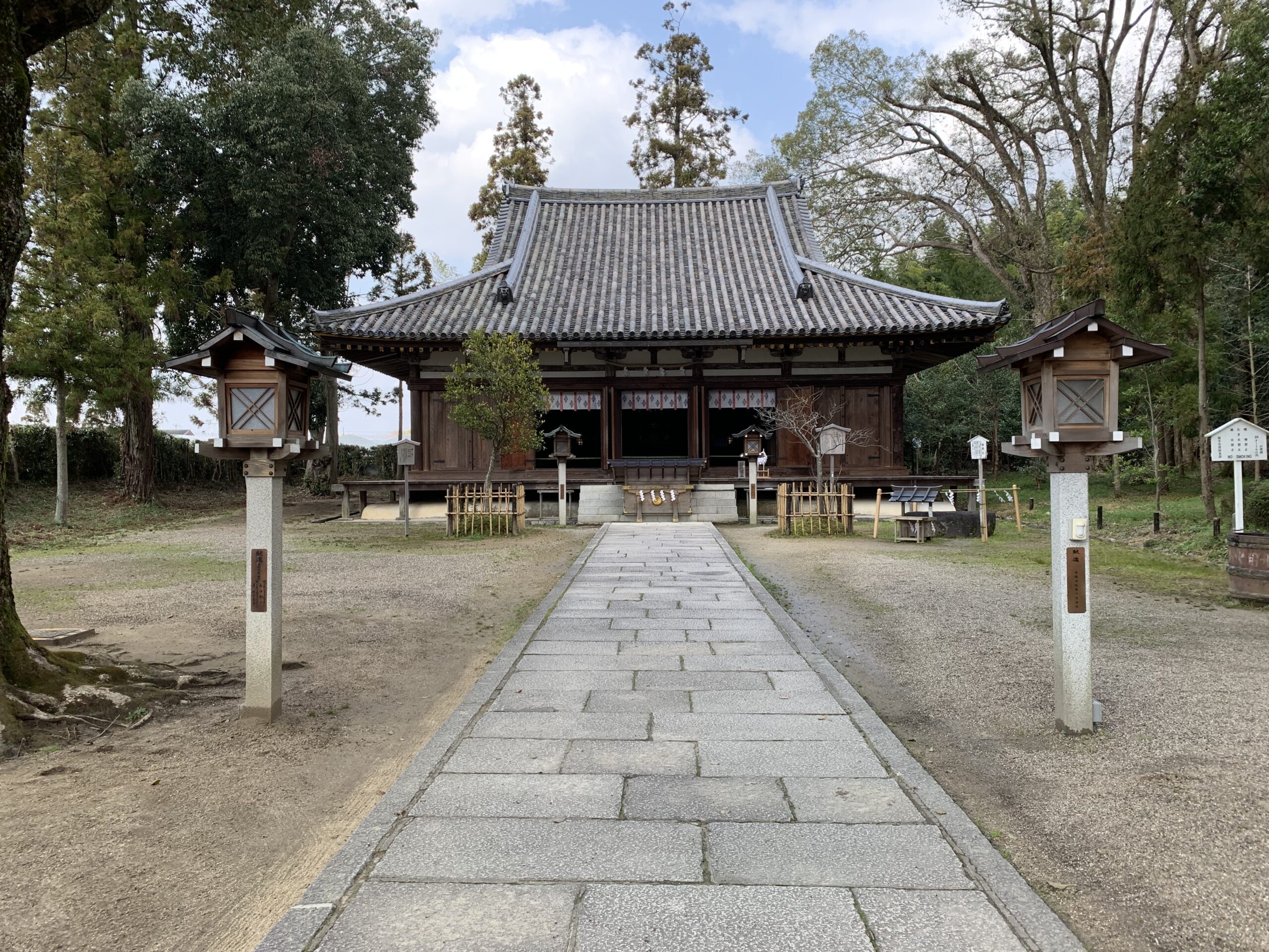 大直禰子神社（摂社）全景