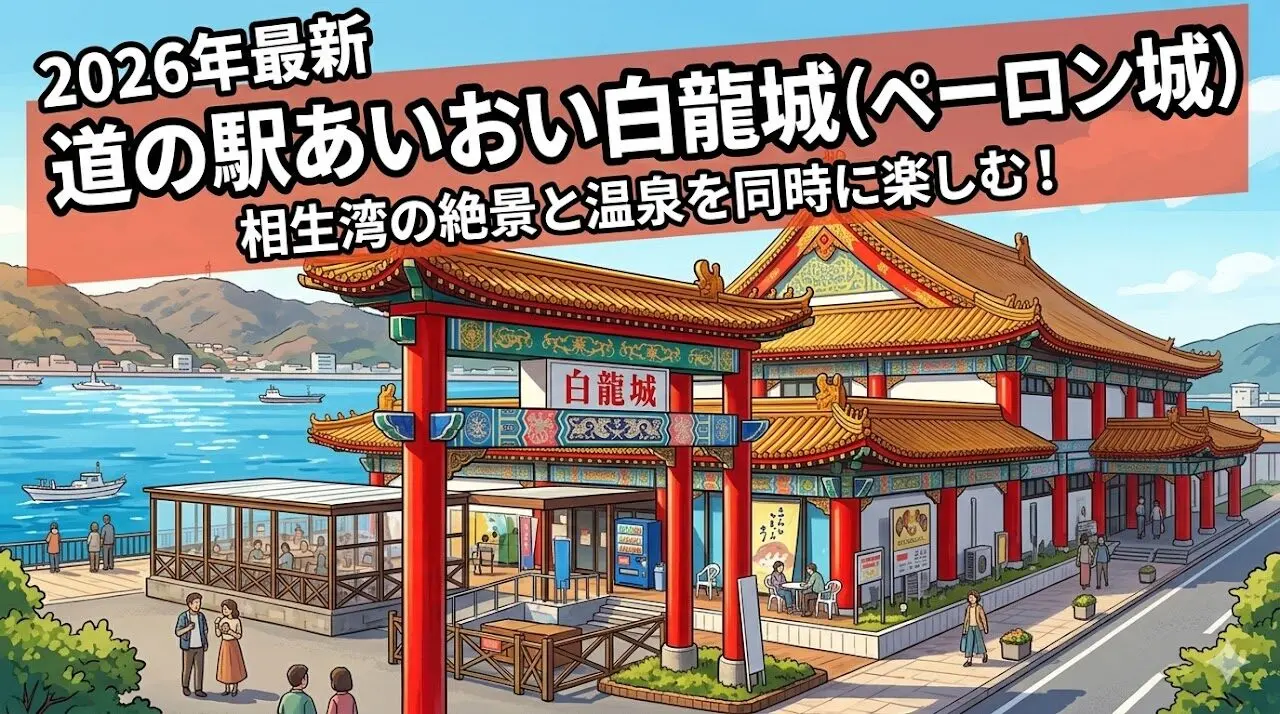 道の駅あいおい白龍城の外観