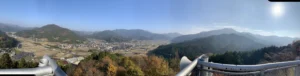 サムハラ神社 奥の宮展望台からのパノラマ