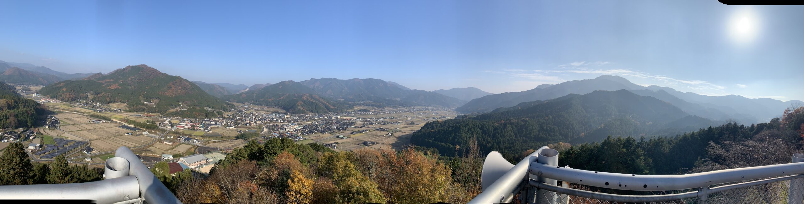 サムハラ神社 奥の宮展望台からのパノラマ