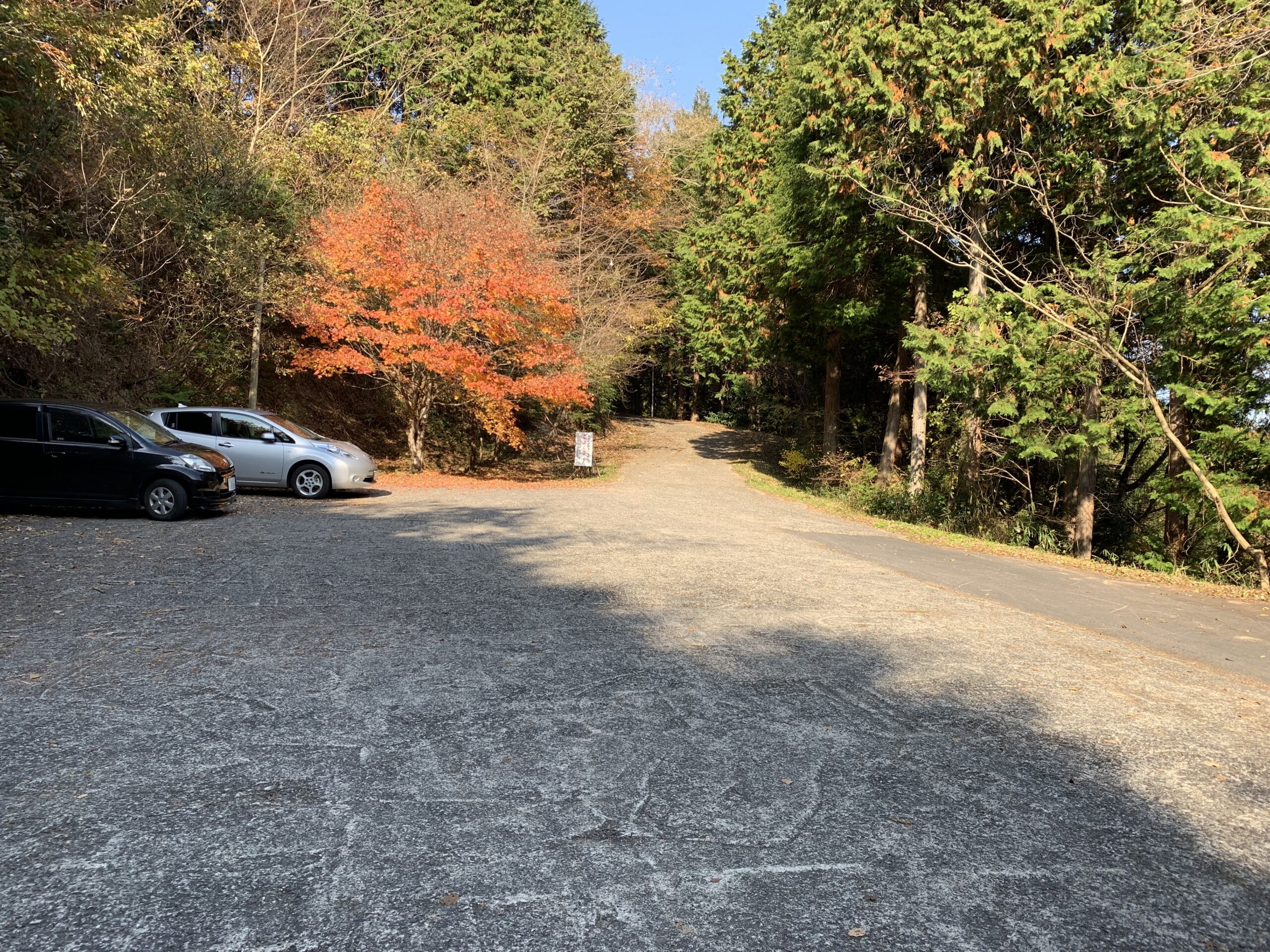 サムハラ神社 奥の宮の無料駐車場
