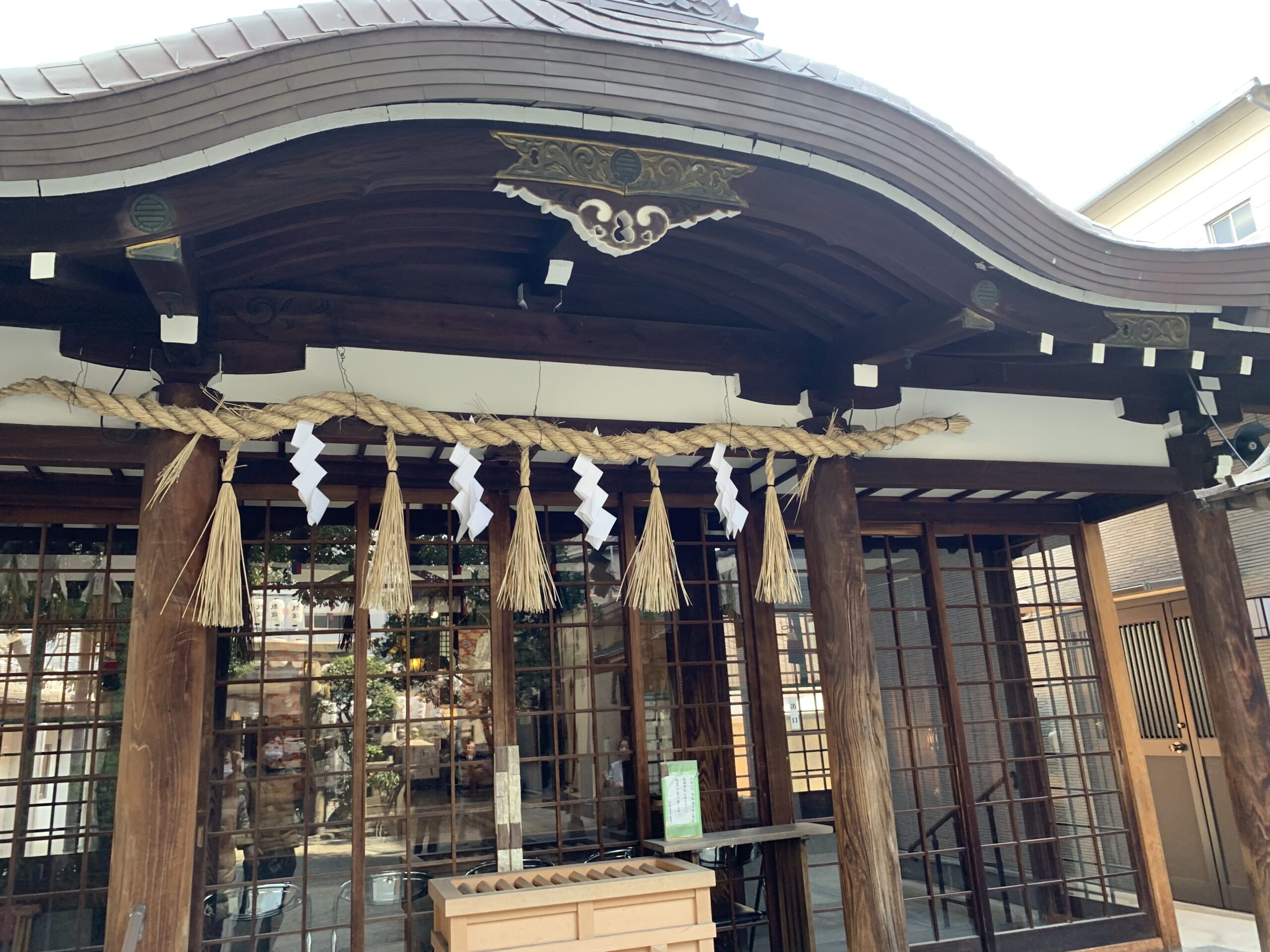 サムハラ神社 大阪 本殿拝殿