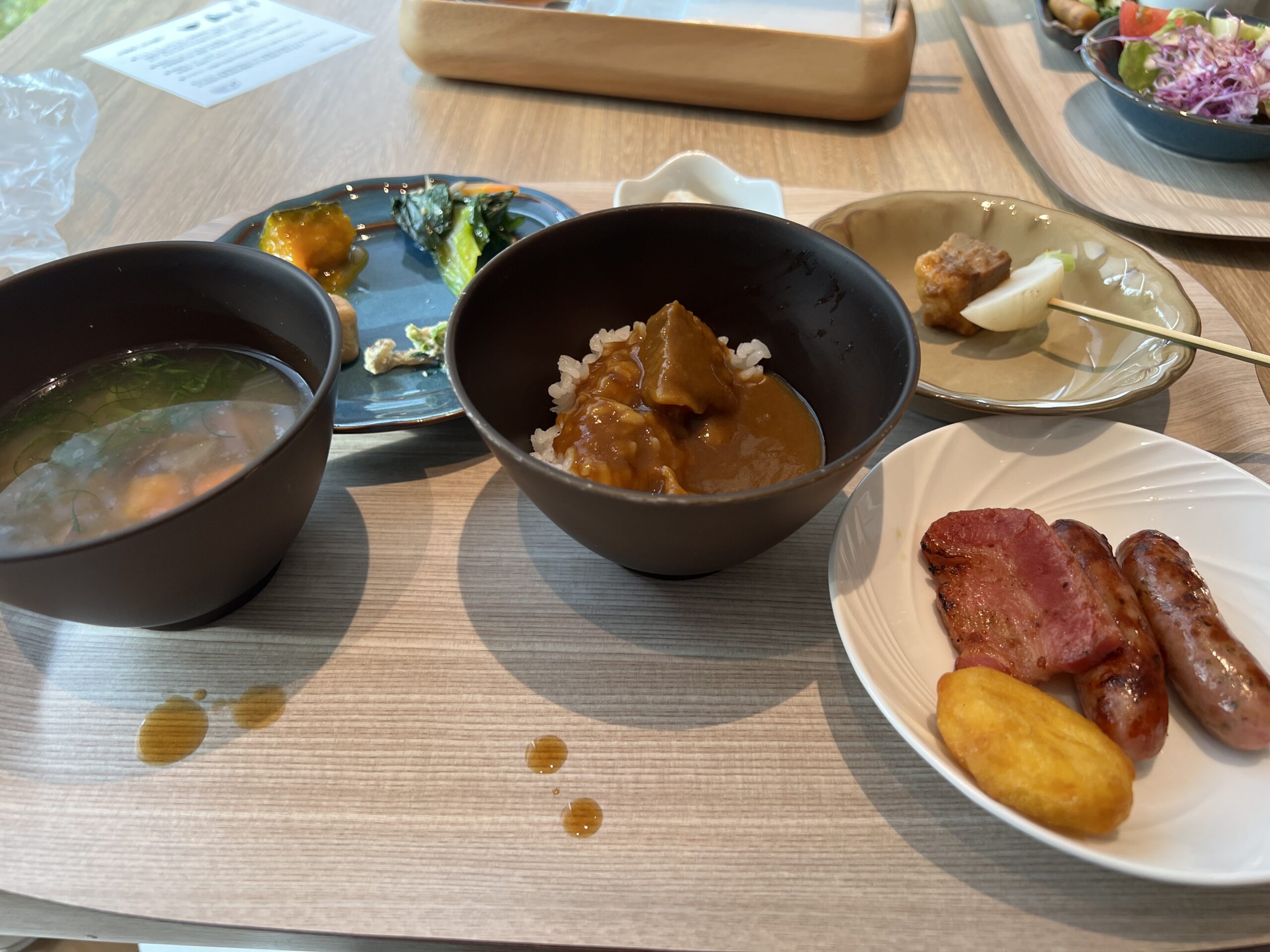 梅小路ポテル京都の朝食カレー・惣菜