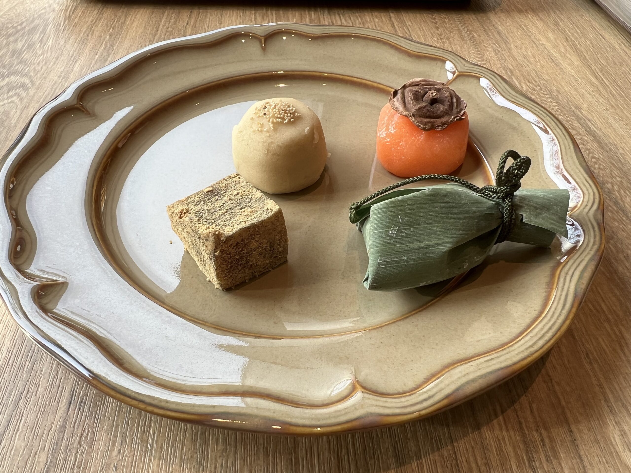 梅小路ポテル京都の朝食和菓子