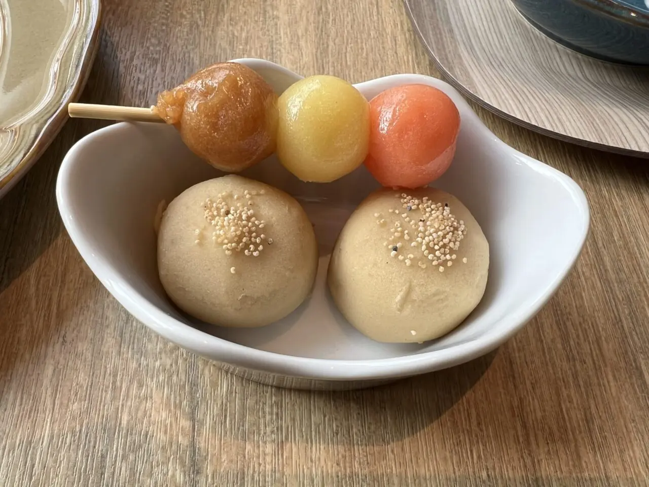 梅小路ポテル京都の朝食みたらし団子
