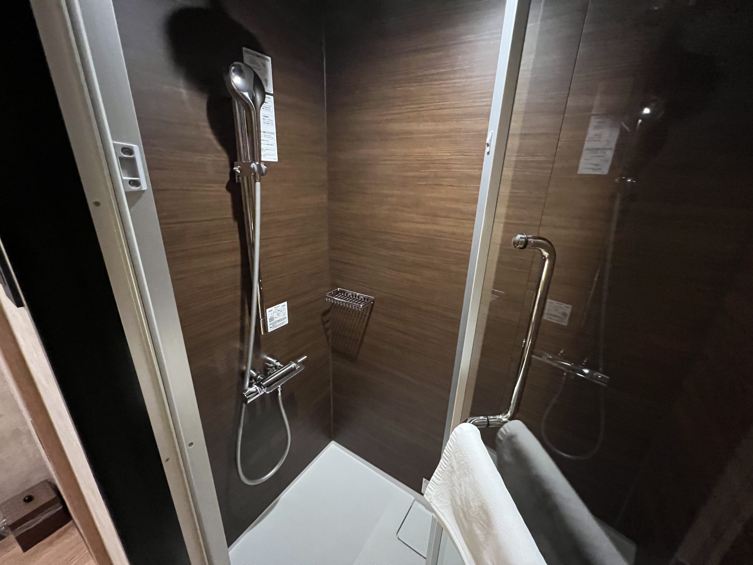 梅小路ポテル京都のシャワー