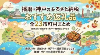 播磨・神戸のふるさと納税おすすめ返礼品全23市町村まとめ