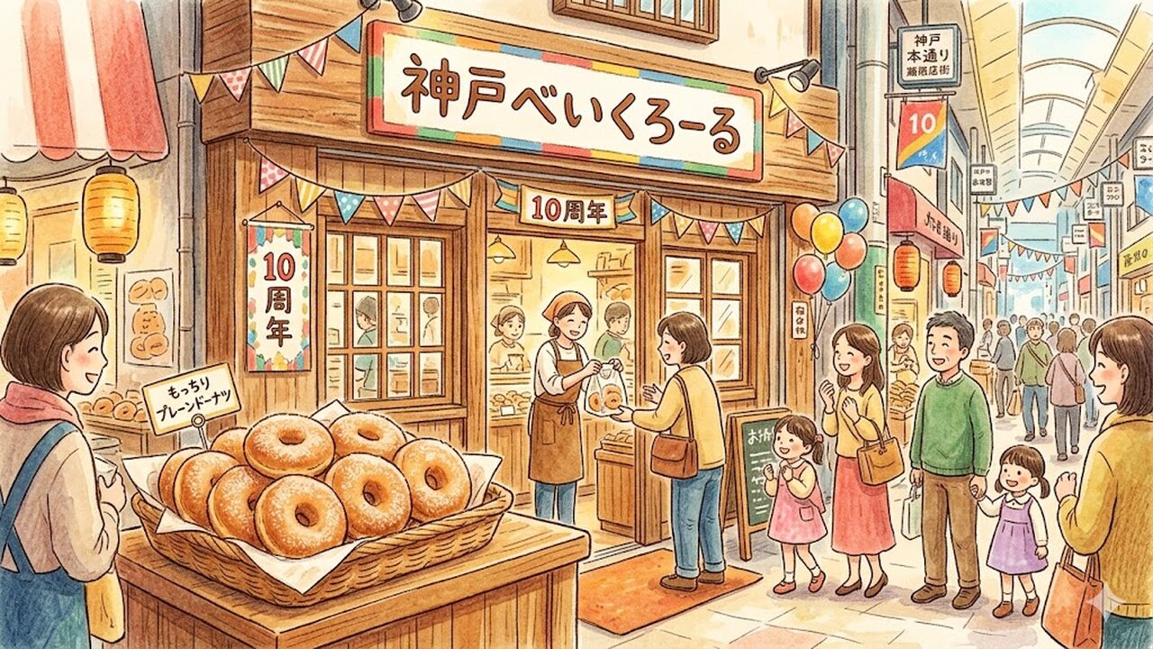 kobe-beikuroll-10th-anniversary-sale アイキャッチ画像