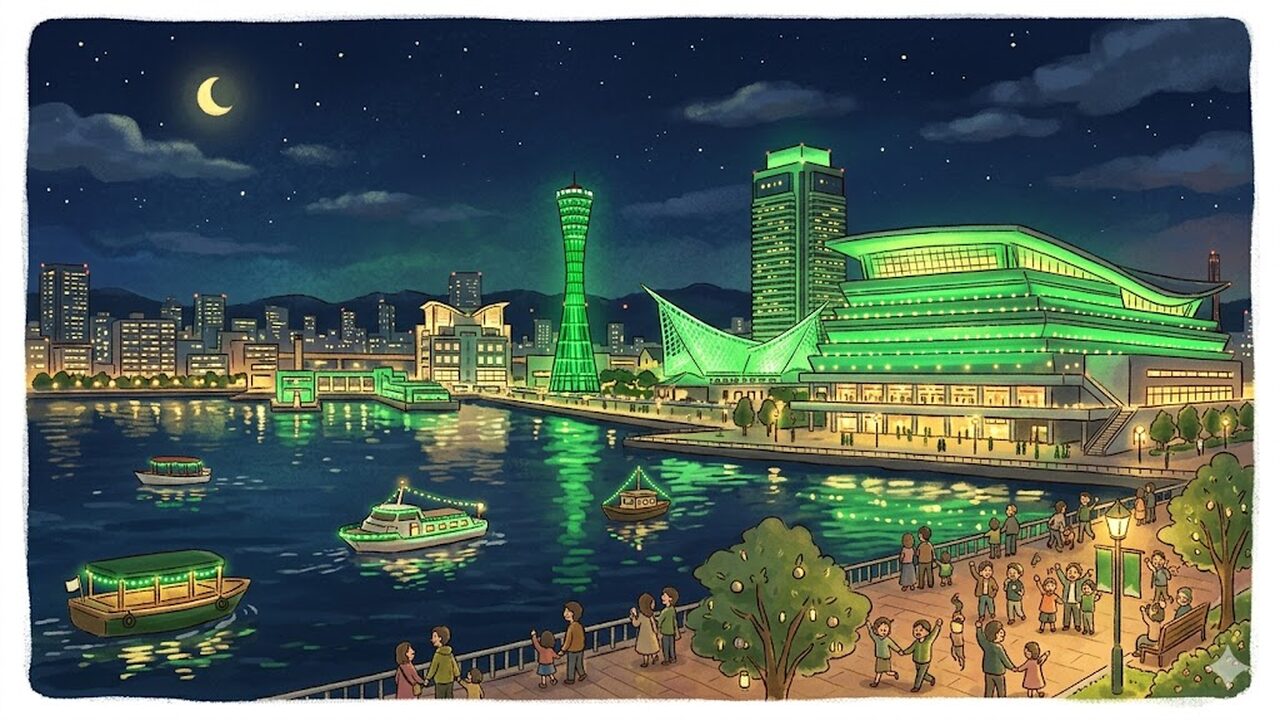 tottei-storks-green-lightup-2026 アイキャッチ画像