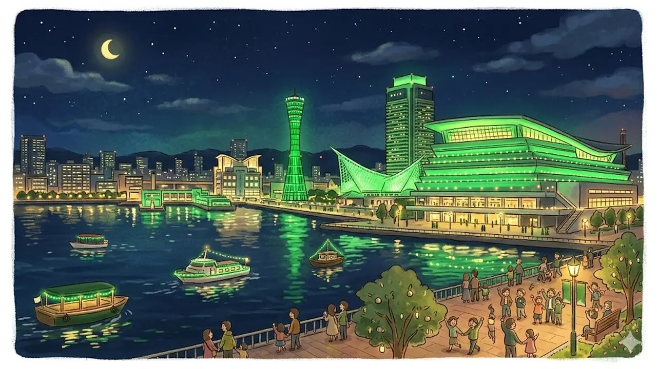 tottei-storks-green-lightup-2026 アイキャッチ画像
