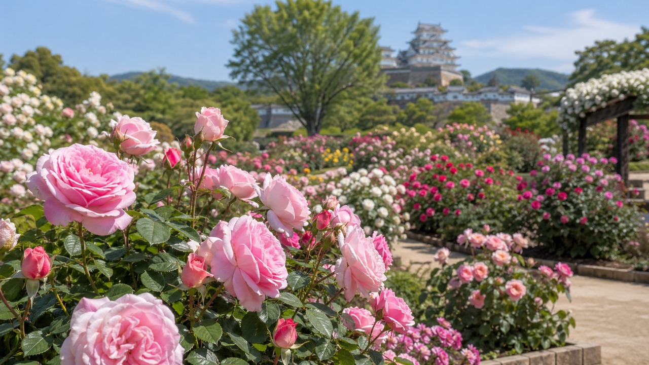 himeji-baraen-rose-best-time-access-parking アイキャッチ画像