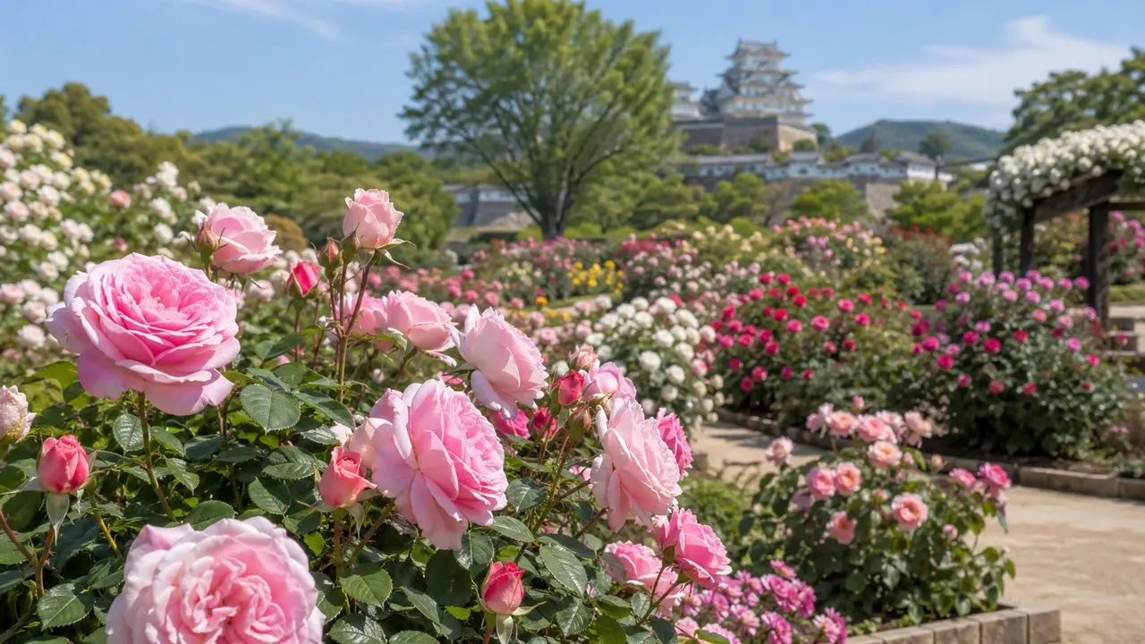 himeji-baraen-rose-best-time-access-parking アイキャッチ画像