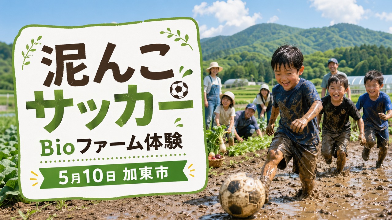 kato-muddy-soccer-bio-farm-2026 アイキャッチ画像