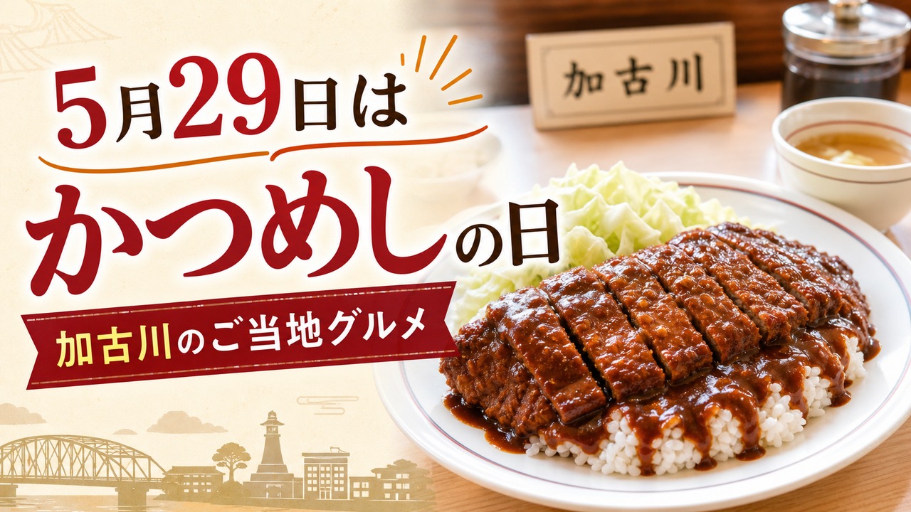 5月29日はかつめしの日 加古川の食べ歩きニュース アイキャッチ画像