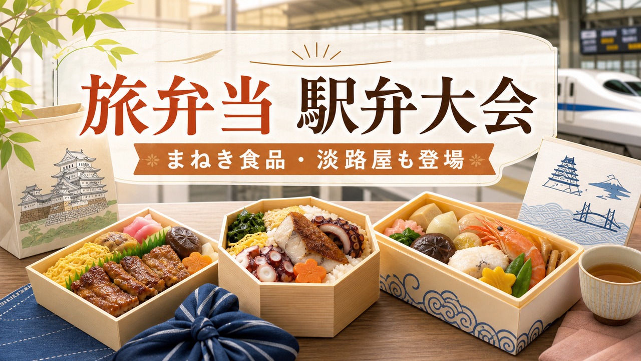 tabilunch-ekiben-fair-shinosaka-20260521 アイキャッチ画像