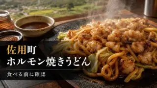 sayo-horumon-yakiudon-guide アイキャッチ画像