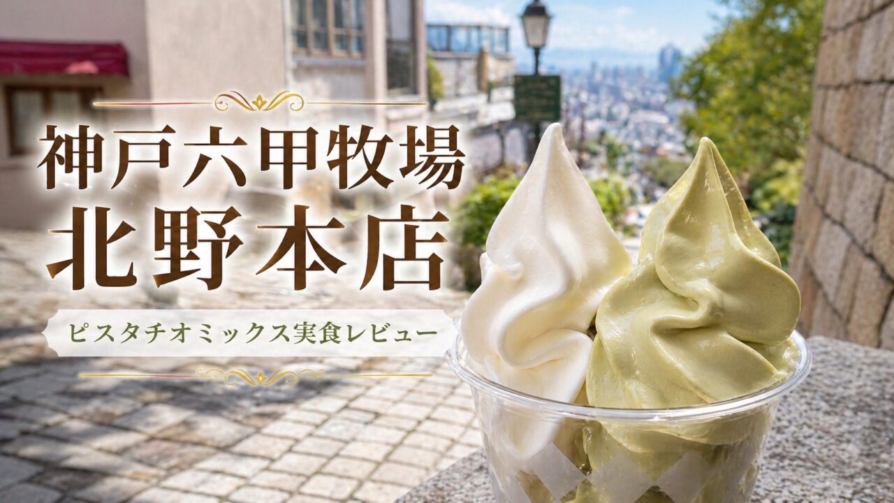 神戸六甲牧場 北野本店レビューのアイキャッチ画像