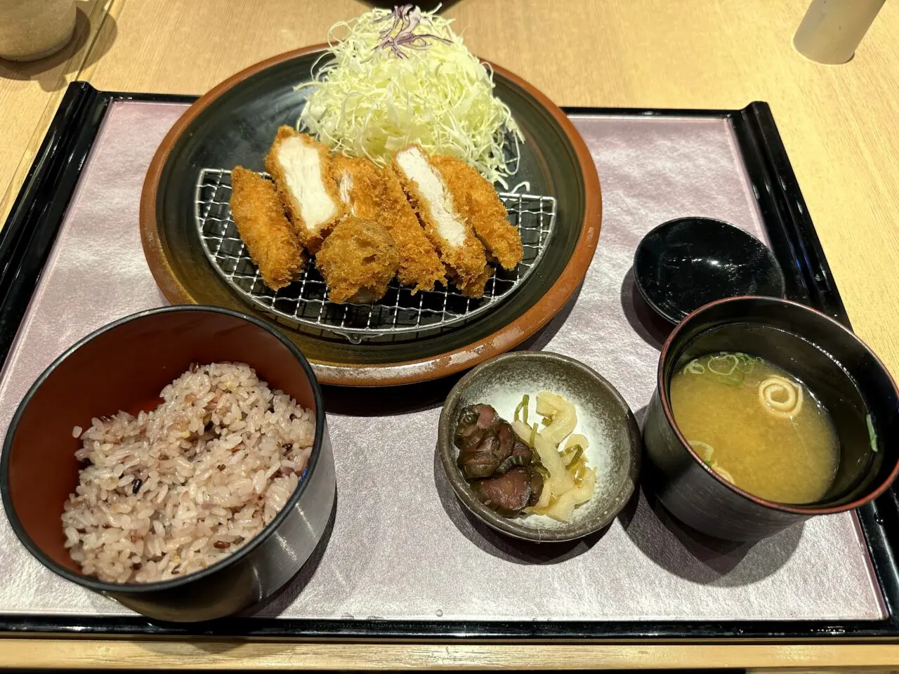 とんかつ双葉 姫路大津店で食べたとんかつ定食