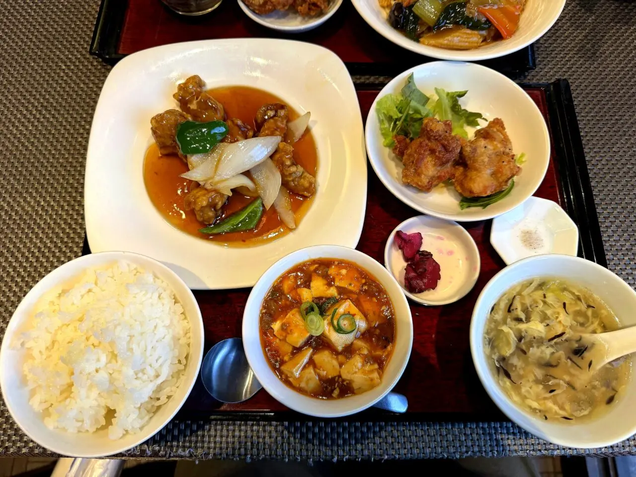 中国料理 青冥 Ching Ming 祇園店のランチセット