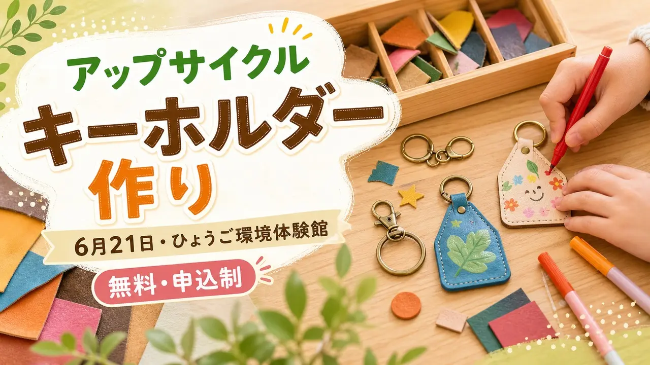 upcycle-keyholder-eco-taikenkan-20260621 アイキャッチ画像
