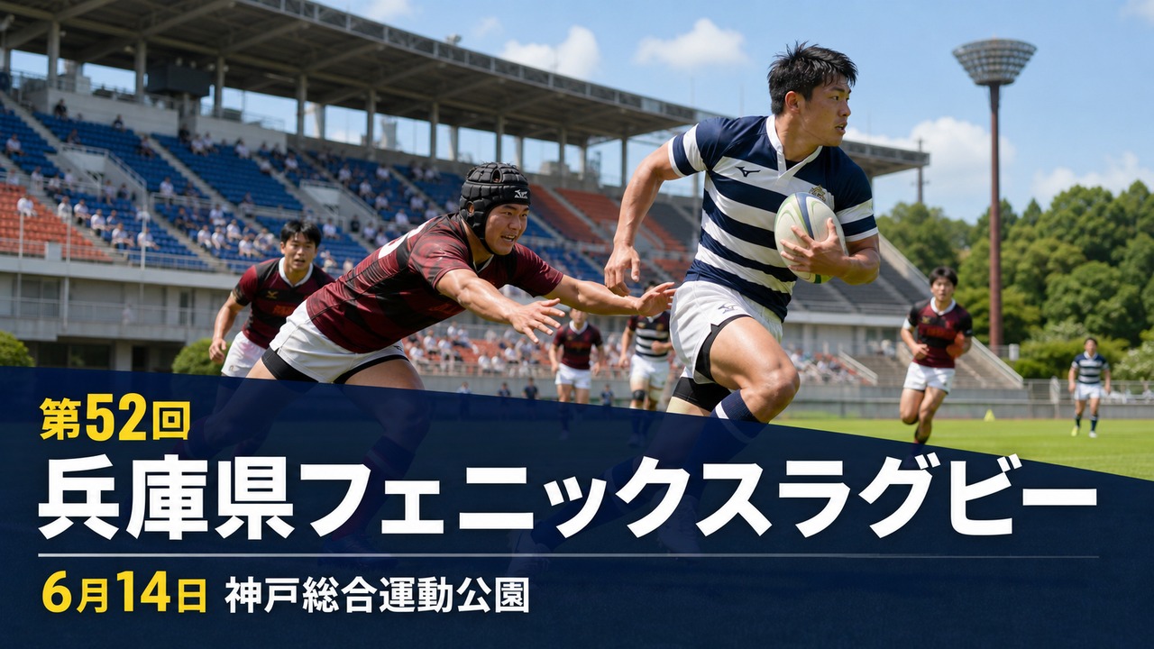 兵庫県フェニックスラグビーフェスティバル2026｜6月14日神戸で開催