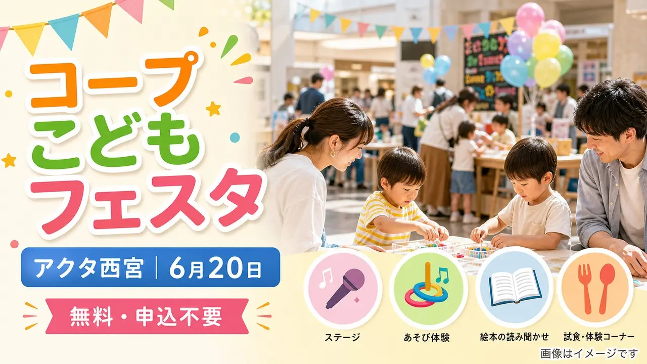 coop-kodomo-festa-acta-nishinomiya-20260620 アイキャッチ画像
