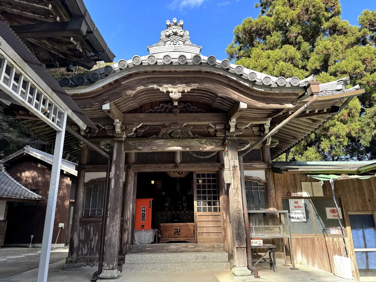 金剛證寺・奥之院の堂宇