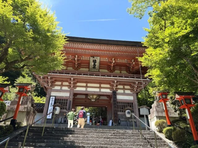 鞍馬寺 貴船神社 徒歩ルート 木の根道の外観2