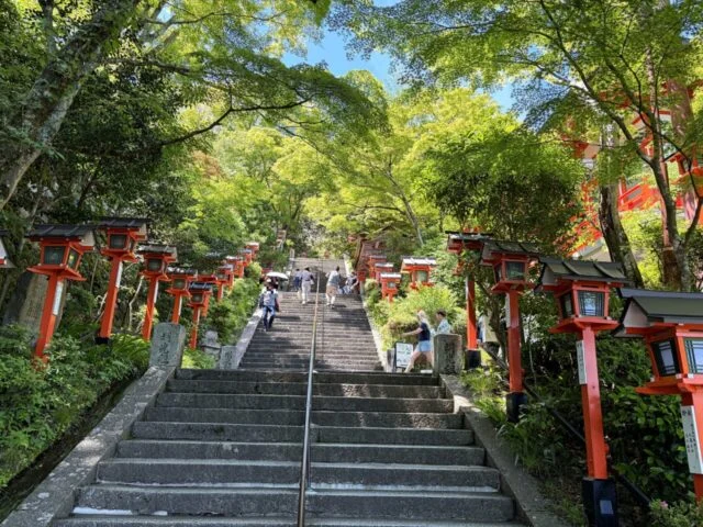 鞍馬寺 貴船神社 徒歩ルート 木の根道の外観6