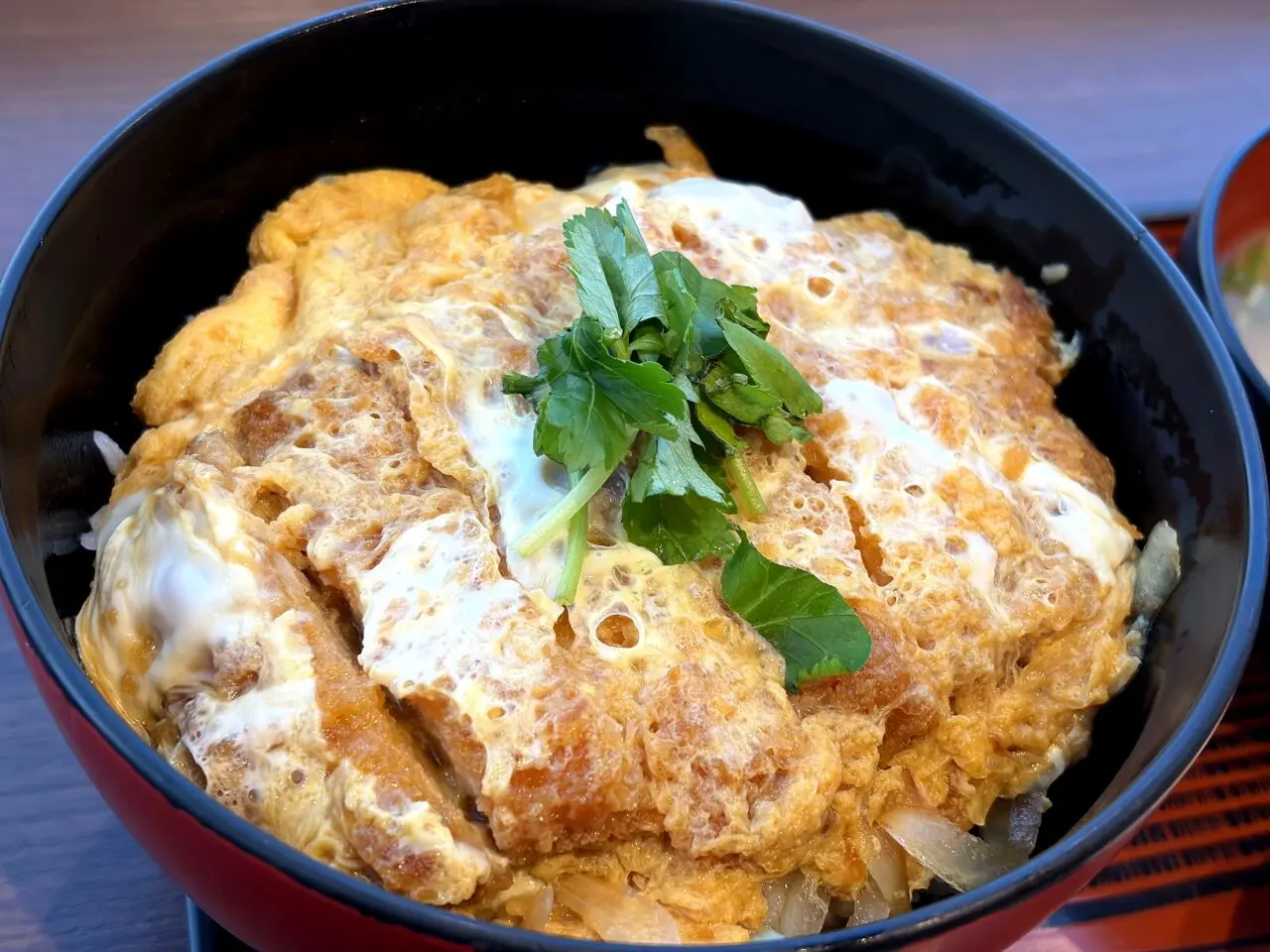 淡路サービスエリア下りのカツ丼風メニュー
