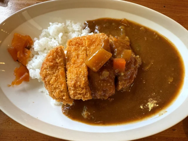 高野山 養花天のカツカレー