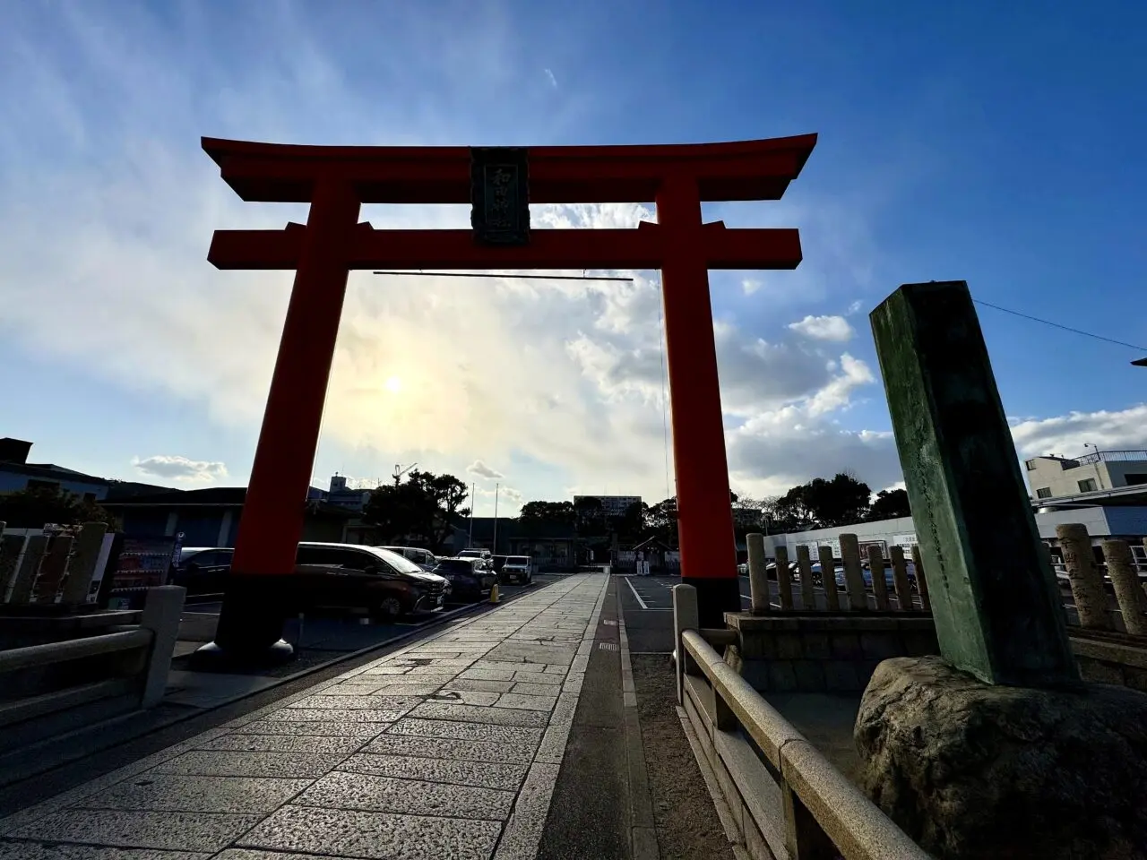 神戸 和田神社の外観1