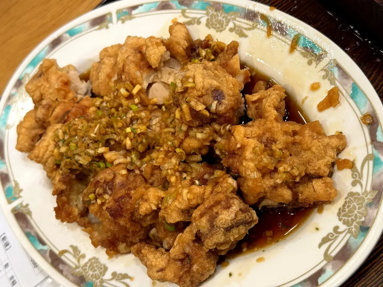 魏飯吉堂の油淋鶏