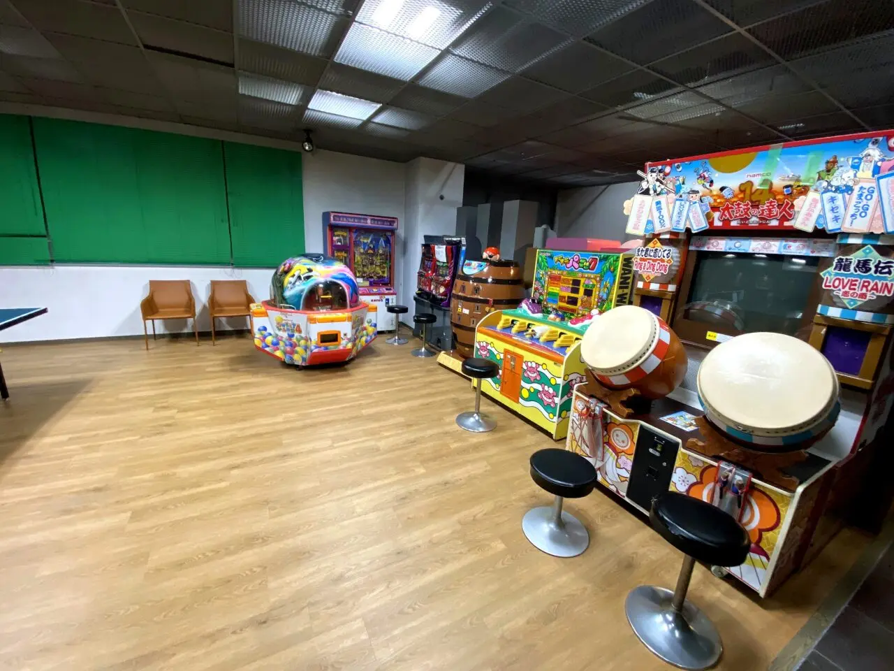 ザ グラン リゾート プリンセス有馬の館内ゲームコーナー