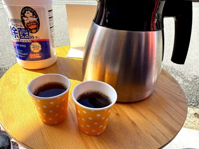 アイスノオミセai,sの店内コーヒー