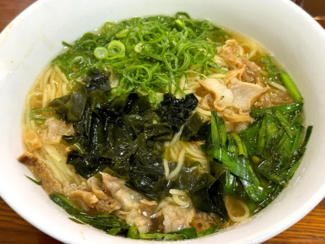 うどんの河内屋 高野山店のかすうどん系メニュー