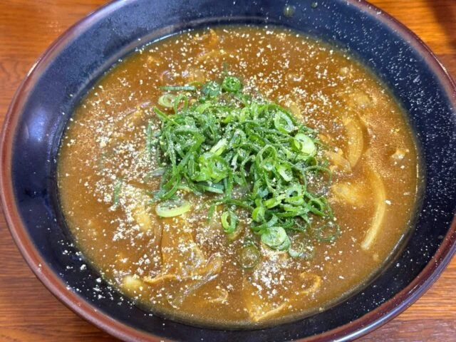 うどんの河内屋 高野山店のカレーかすうどん系メニュー
