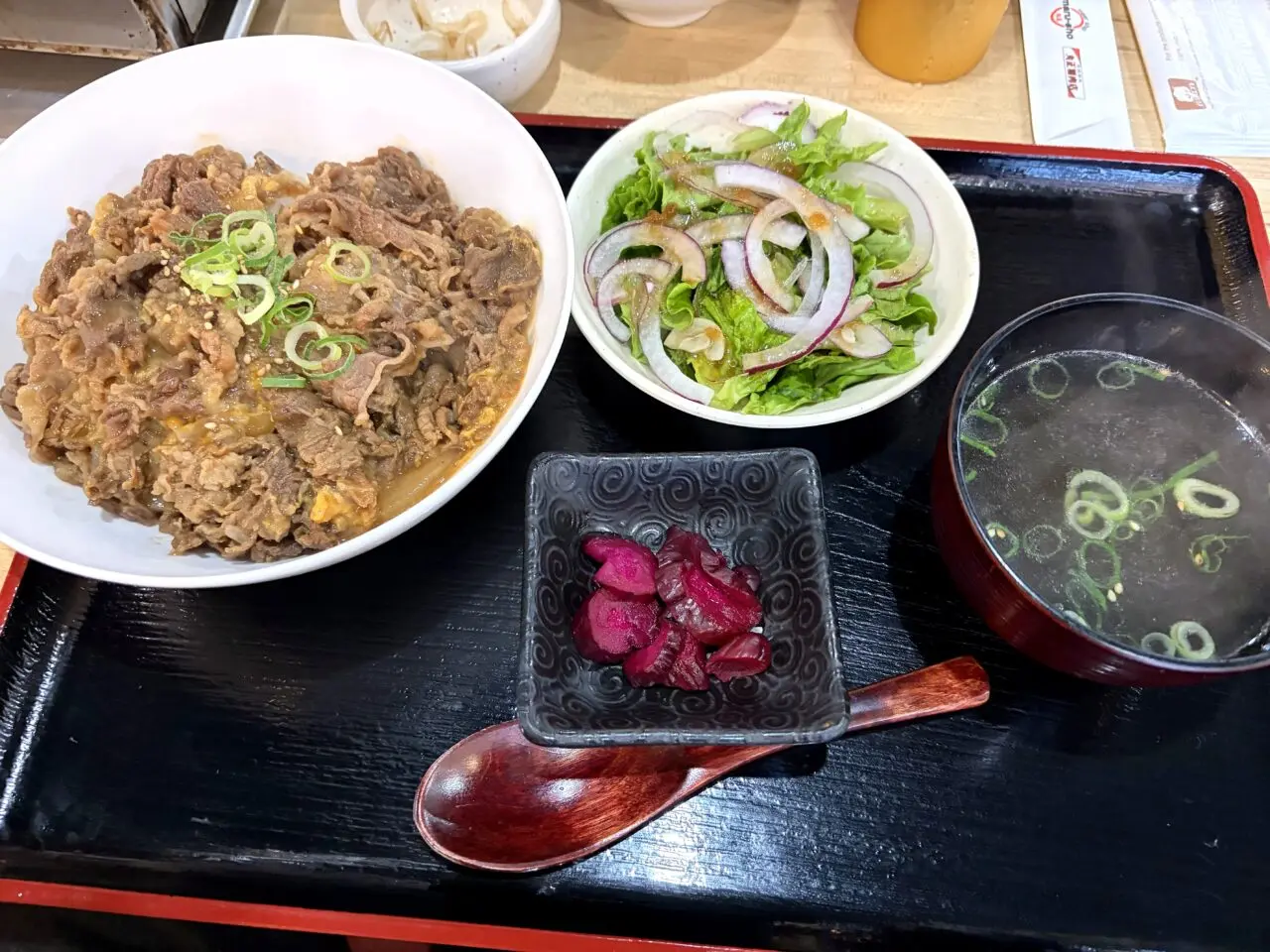 丸正精肉店で注文した食事の別例