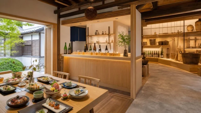 櫻正宗記念館 櫻宴の食事・展示・三杯屋をイメージした本文画像