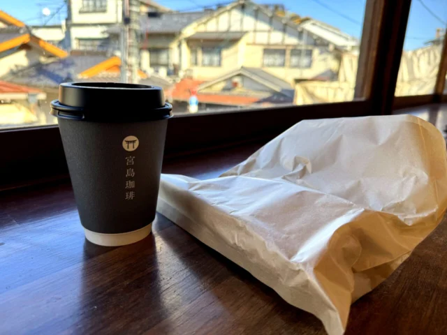 宮島珈琲の料理1
