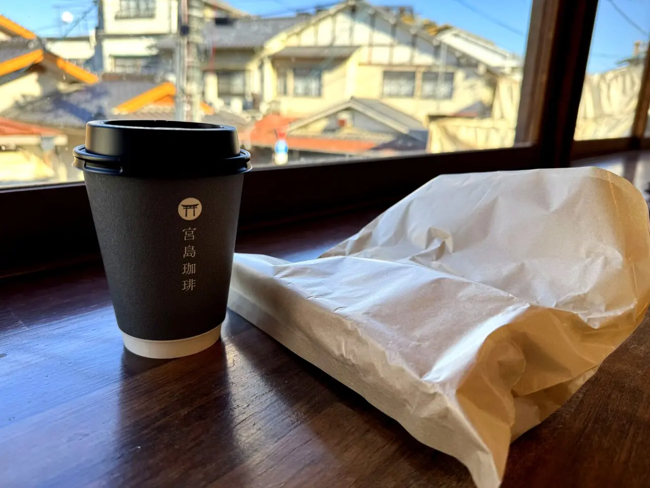 宮島珈琲の料理1
